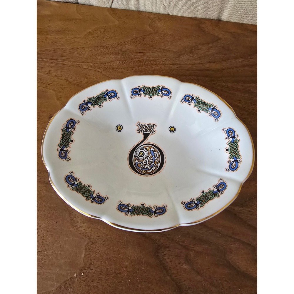 Royal Tara Galway Ireland Celtic knot porcelain dish - Picture 2 of 5